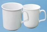 LONG FINE 330ml / 11oz FLARE MUG THICK WHITE