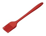 CHEF INOX NON STICK SILICONE PASTRY BRUSH SPATULA RED 200mm