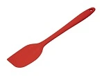 CHEF INOX NON STICK SILICONE SPATULA RED 210mm