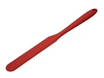 CHEF INOX NON STICK SILICONE JAR SPATULA RED 245mm