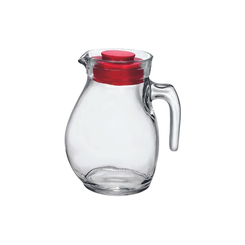 Bormioli Rocco Sangria Jug with Lid 1.5L | Glass Beverage Jug