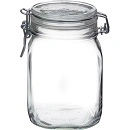 BORMIOLI ROCCO FIDO JAR W/ CLEAR LID 1 LTR