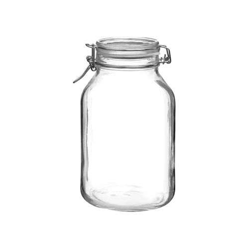 BORMIOLI ROCCO FIDO JAR W/ CLEAR LID 3 LTR