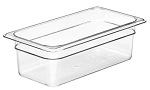 CAMBRO 1/3 x 100mm FOOD PAN 3.6 LTR CLEAR