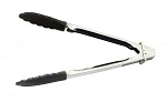 CHEF INOX UTILITY TONG SILICON HEAD BLACK 180mmL