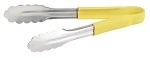 CHEF INOX UTILITY TONG PVC HANDLE YELLOW 300mmL 