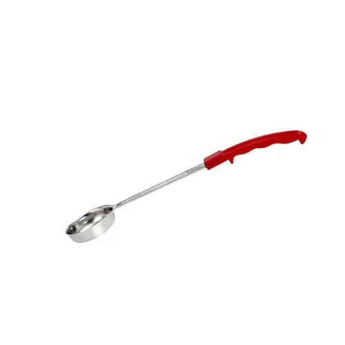 CHEF INOX FOOD PORTIONER SOLID S/ST RED HDL 60ml / 2oz
