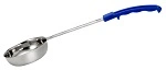 CHEF INOX FOOD PORTIONER SOLID S/ST BLUE HDL 240ml / 8oz