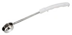 CHEF INOX FOOD PORTIONER PERFORATED S/ST WHITE HDL 30ml / 1oz