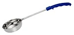 CHEF INOX FOOD PORTIONER PERFORATED S/ST BLUE HDL 240ml / 8oz