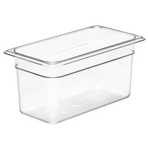 Cambro 36CW135 Camwear 1/3 Size Polycarbonate Food Pan 5.3L Clear
