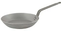 CHEF INOX BLACK STEEL FRYPAN 240x45mm 3mm GAUGE