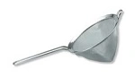 CHEF INOX S/ST CONICAL STRAINER W/ HANDLE 80x100mm