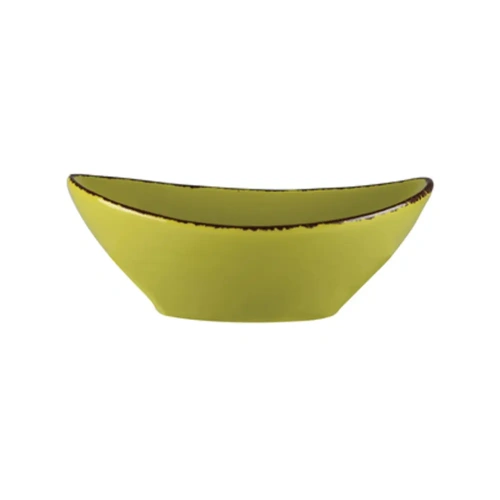 LONG FINE CLASSICWARE OVAL BOWL GREEN 162x118mm