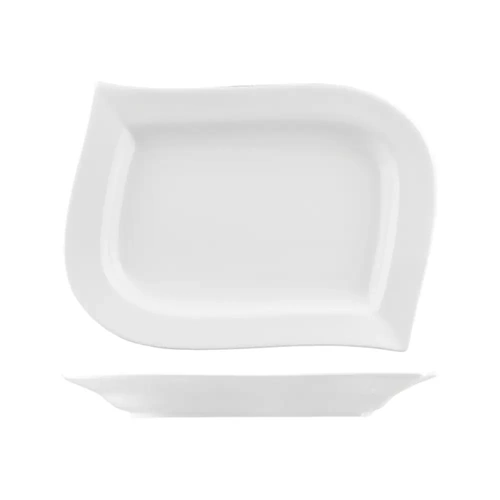 LONG FINE CLASSICWARE WAVY PLATE 400x290x50mm