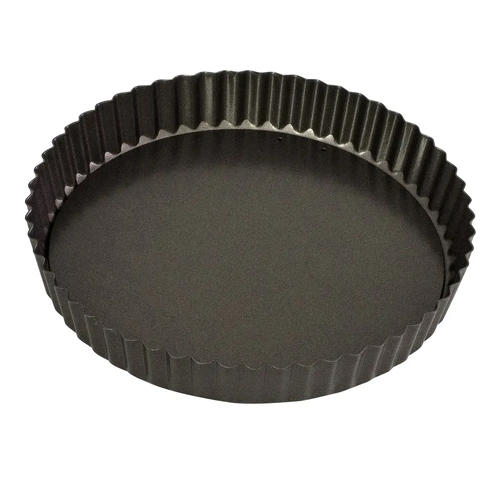 BAKEMASTER 23cm LOOSE BASE ROUND FLAN / QUICHE PAN