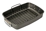 BAKEMASTER ROASTING PAN WITH RACK NON-STICK