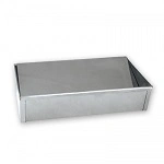 S/ST FLOOR ASHTRAY WITH REMOVABLE BIN