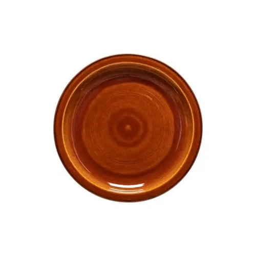 CASAFINA POTERIE PLATE CARAMEL 262mm x 28mm