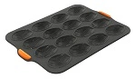 BAKEMASTER RE-INFORCED SILICONE MADELEINE PAN