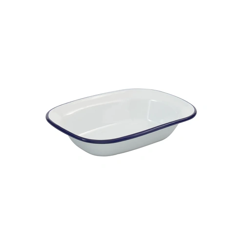 Bakemaster Enamel Rectangular Pie Dish 34 x 24.5 x 7.5cm