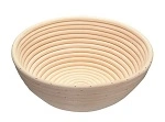 BAKEMASTER ROUND PROVING BASKET 22 x 8.5cm