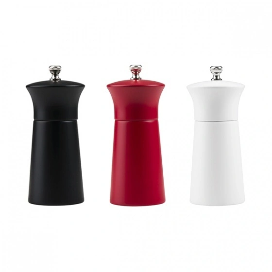MODA EVO WOOD SALT / PEPPER MILL BLACK 120mmH