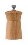 MODA EVO WOOD SALT / PEPPER MILL NATURAL 75mmH