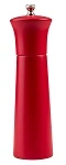 MODA EVO WOOD SALT / PEPPER MILL RED 120mmH