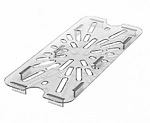 CAMBRO 1/4 CLEAR DRAIN SHELF 