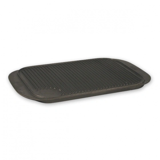 MODA REVERSIBLE CAST IRON GRIDDLE BLACK 260mmW
