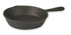 MODA RIBBED ROUND CAST IRON SKILLET 250mmØ