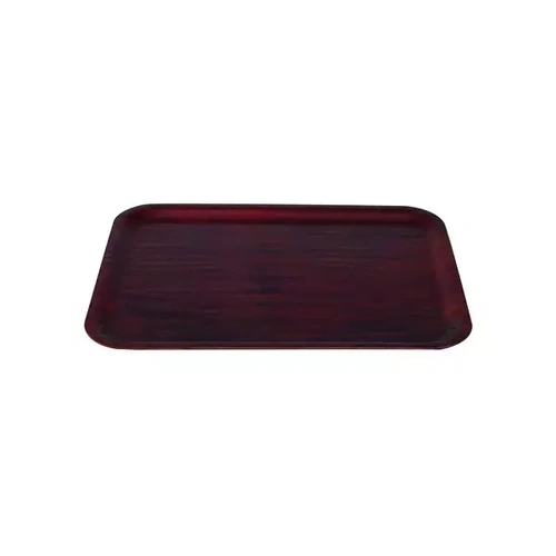 WOOD TRAY RECTANGULAR 430mmW x 330mmD MAHOGANY