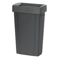 KK PLASTIC SLIM BIN 80 LITRE GREY