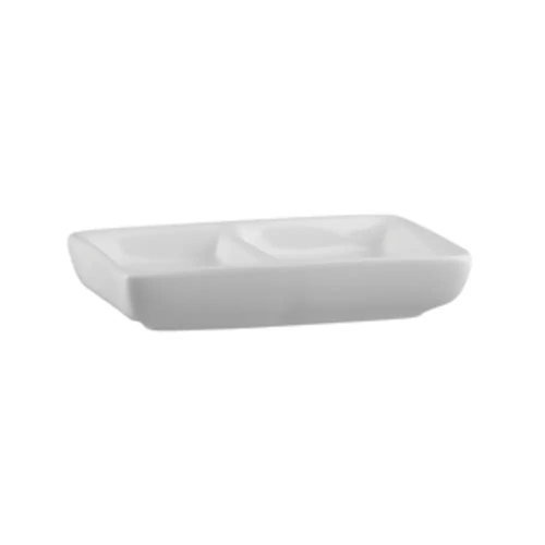 LONG FINE CLASSICWARE 2 DIVIDED DISH 100x60mm