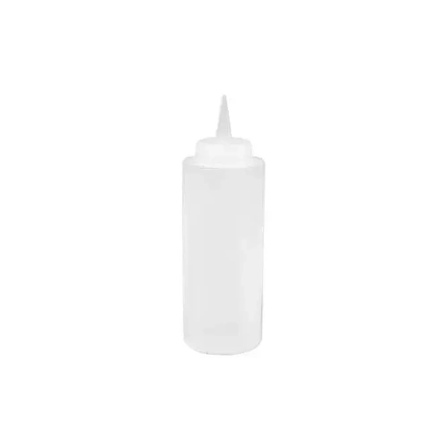 SAUCE SQUEEZE BOTTLE 340ml CLEAR