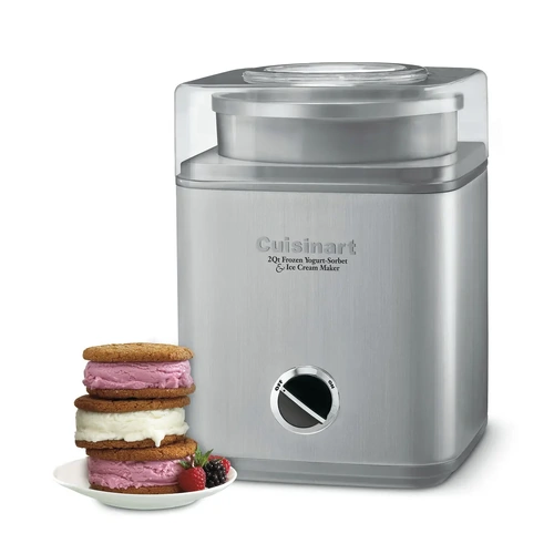 CUISINART ICE CREAM / YOGHURT MAKER 2 LTR S/ST
