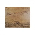 CHEF INOX RECTANGLE WOOD EFFECT MELAMINE OAK