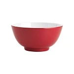 JAB GELATO RED / WHITE INNER CEREAL BOWL 770ml