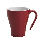 JAB GELATO RED / WHITE INNER STACKABLE COFFEE MUG 350ml