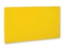 PE CUTTING BOARD 300x450x13mm YELLOW
