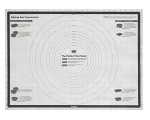 TOVOLO TRUEBAKE" SILICONE PASTRY MAT 63.5cm x 45.5cm "