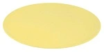 JAB MELAMINE SORBET LEMON ROUND COUPE PLATE 203mmØ