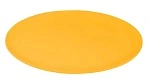 JAB MELAMINE SORBET MANGO ROUND COUPE PLATE 203mmØ