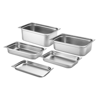 KK S/ST GASTRONORM PAN 1/1 SIZE 200mmD