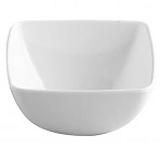 SUPERWARE MELAMINE SQUARE CONDIMENT BOWL WHITE 110ml