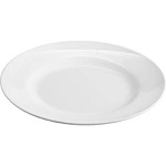 SUPERWARE MELAMINE ROUND PLATE W/ RIM WHITE 230mmØ 