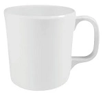 SUPERWARE MELAMINE COFFEE MUG WHITE 350ml