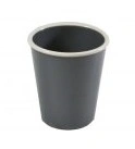 JAB VINTAGE MELAMINE GREY / WHITE RIM TUMBLER 270ml