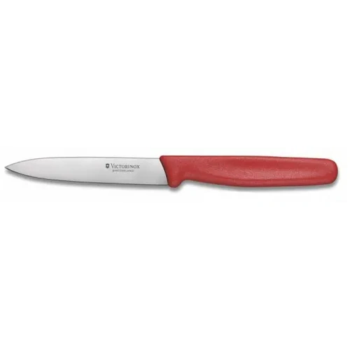VICTORINOX 10cm PARING KNIFE RED HANDLE ** 6.7701 **